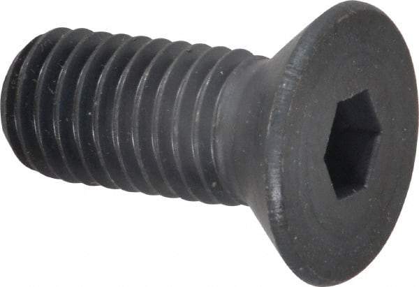 Holo-Krome - 5/8-11 UNC Hex Socket Drive, 82° Flat Screw - Alloy Steel, Black Oxide Finish, Fully Threaded, 1-1/2" OAL - Benchmark Tooling