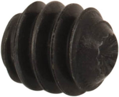 Holo-Krome - #4-40 UNC, 1/8" OAL, Internal Knurl Point Set Screw - Grade ASTM F912 Alloy Steel, 0.05" Key - Benchmark Tooling