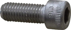 Holo-Krome - 1/4-28 UNF Hex Socket Drive, Socket Cap Screw - Grade 18-8 Stainless Steel, Uncoated, Fully Threaded, 5/8" Length Under Head - Benchmark Tooling