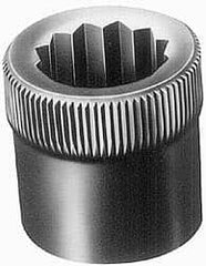 Holo-Krome - 7/8-14" Thread Uncoated Steel Allen Nut - 7/8" Diam, 7/8" Hex Key - Benchmark Tooling