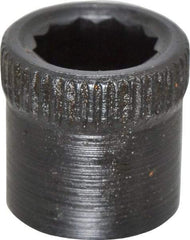 Holo-Krome - 1/4-20" Thread Uncoated Steel Allen Nut - 1/4" Diam, 1/4" Hex Key - Benchmark Tooling