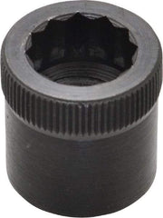 Holo-Krome - 1/2-13" Thread Uncoated Steel Allen Nut - 1/2" Diam, 1/2" Hex Key - Benchmark Tooling