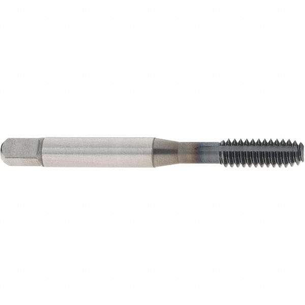 OSG - 1/4-20 UNC H5 Thread Limit Modified Bottoming Thread Forming Tap - Powdered Metal High Speed Steel, TiCN Finish, 2-1/2" OAL, 1" Thread Length, Right Hand Thread, Series EXOTAP NRT - Benchmark Tooling