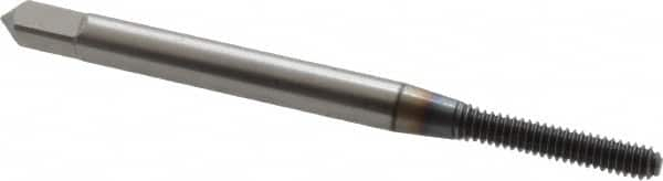 OSG - #3-48 UNC H3 Thread Limit Bottoming Thread Forming Tap - Powdered Metal High Speed Steel, TiCN Finish, 1-13/16" OAL, 1/2" Thread Length, Right Hand Thread, Series EXOTAP NRT - Benchmark Tooling