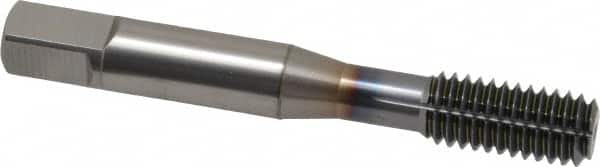 OSG - 3/8-16 UNC H9 Thread Limit Bottoming Thread Forming Tap - Powdered Metal High Speed Steel, TiCN Finish, 2-15/16" OAL, 1-1/4" Thread Length, Right Hand Thread, Series EXOTAP NRT - Benchmark Tooling