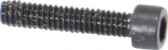 Holo-Krome - #1-72 UNF Hex Socket Drive, Socket Cap Screw - Alloy Steel, Black Oxide Finish, Fully Threaded, 3/8" Length Under Head - Benchmark Tooling
