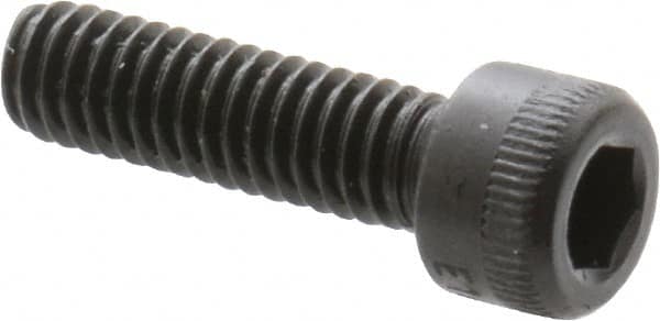 Holo-Krome - #6-40 UNF Hex Socket Drive, Socket Cap Screw - Alloy Steel, Black Oxide Finish, Fully Threaded, 1/2" Length Under Head - Benchmark Tooling