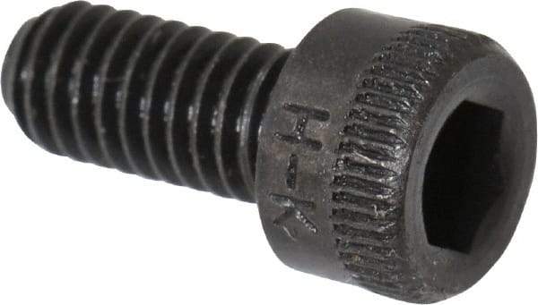 Holo-Krome - #8-36 UNF Hex Socket Drive, Socket Cap Screw - Alloy Steel, Black Oxide Finish, Fully Threaded, 3/8" Length Under Head - Benchmark Tooling