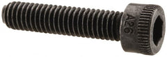 Holo-Krome - #8-36 UNF Hex Socket Drive, Socket Cap Screw - Alloy Steel, Black Oxide Finish, Fully Threaded, 3/4" Length Under Head - Benchmark Tooling