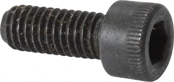 Holo-Krome - #10-32 UNF Hex Socket Drive, Socket Cap Screw - Alloy Steel, Black Oxide Finish, Fully Threaded, 1/2" Length Under Head - Benchmark Tooling
