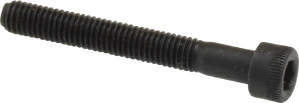 Holo-Krome - #10-32 UNF Hex Socket Drive, Socket Cap Screw - Alloy Steel, Black Oxide Finish, Partially Threaded, 1-1/2" Length Under Head - Benchmark Tooling