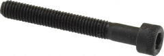 Holo-Krome - #10-32 UNF Hex Socket Drive, Socket Cap Screw - Alloy Steel, Black Oxide Finish, Partially Threaded, 1-1/2" Length Under Head - Benchmark Tooling