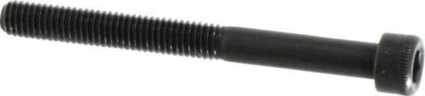 Holo-Krome - #10-32 UNF Hex Socket Drive, Socket Cap Screw - Alloy Steel, Black Oxide Finish, Partially Threaded, 2" Length Under Head - Benchmark Tooling