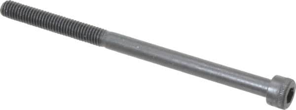 Holo-Krome - #10-32 UNF Hex Socket Drive, Socket Cap Screw - Alloy Steel, Black Oxide Finish, Partially Threaded, 3" Length Under Head - Benchmark Tooling