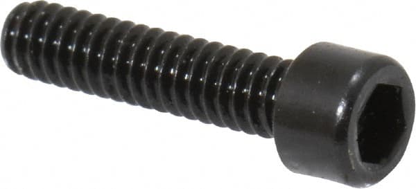 Holo-Krome - #2-56 UNC Hex Socket Drive, Socket Cap Screw - Alloy Steel, Black Oxide Finish, Fully Threaded, 3/8" Length Under Head - Benchmark Tooling
