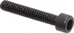 Holo-Krome - #2-56 UNC Hex Socket Drive, Socket Cap Screw - Alloy Steel, Black Oxide Finish, Fully Threaded, 1/2" Length Under Head - Benchmark Tooling