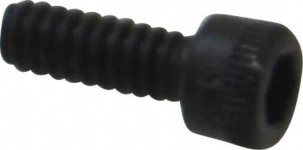 Holo-Krome - #4-40 UNC Hex Socket Drive, Socket Cap Screw - Alloy Steel, Black Oxide Finish, Fully Threaded, 5/16" Length Under Head - Benchmark Tooling