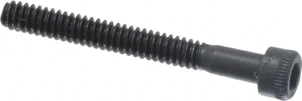 Holo-Krome - #4-40 UNC Hex Socket Drive, Socket Cap Screw - Alloy Steel, Black Oxide Finish, Partially Threaded, 1" Length Under Head - Benchmark Tooling