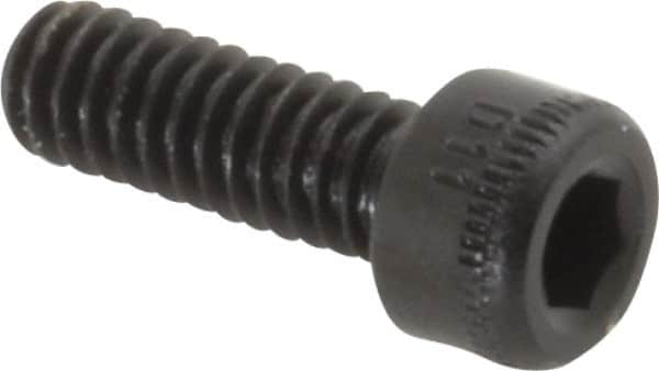 Holo-Krome - #5-40 UNC Hex Socket Drive, Socket Cap Screw - Alloy Steel, Black Oxide Finish, Fully Threaded, 3/8" Length Under Head - Benchmark Tooling