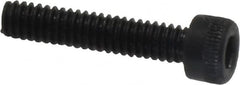 Holo-Krome - #5-40 UNC Hex Socket Drive, Socket Cap Screw - Alloy Steel, Black Oxide Finish, Fully Threaded, 5/8" Length Under Head - Benchmark Tooling