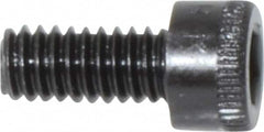 Holo-Krome - #8-32 UNC Hex Socket Drive, Socket Cap Screw - Alloy Steel, Black Oxide Finish, Fully Threaded, 3/8" Length Under Head - Benchmark Tooling