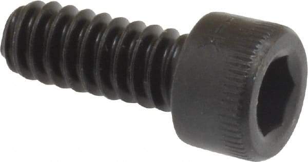 Holo-Krome - #10-24 UNC Hex Socket Drive, Socket Cap Screw - Alloy Steel, Black Oxide Finish, Fully Threaded, 1/2" Length Under Head - Benchmark Tooling