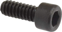 Holo-Krome - #10-24 UNC Hex Socket Drive, Socket Cap Screw - Alloy Steel, Black Oxide Finish, Fully Threaded, 1/2" Length Under Head - Benchmark Tooling