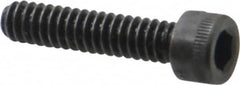Holo-Krome - #10-24 UNC Hex Socket Drive, Socket Cap Screw - Alloy Steel, Black Oxide Finish, Fully Threaded, 7/8" Length Under Head - Benchmark Tooling
