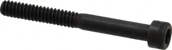 Holo-Krome - #10-24 UNC Hex Socket Drive, Socket Cap Screw - Alloy Steel, Black Oxide Finish, Partially Threaded, 1-3/4" Length Under Head - Benchmark Tooling