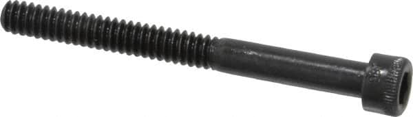 Holo-Krome - #10-24 UNC Hex Socket Drive, Socket Cap Screw - Alloy Steel, Black Oxide Finish, Partially Threaded, 2" Length Under Head - Benchmark Tooling
