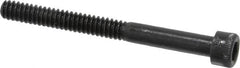 Holo-Krome - #10-24 UNC Hex Socket Drive, Socket Cap Screw - Alloy Steel, Black Oxide Finish, Partially Threaded, 2" Length Under Head - Benchmark Tooling