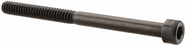 Holo-Krome - #10-24 UNC Hex Socket Drive, Socket Cap Screw - Alloy Steel, Black Oxide Finish, Partially Threaded, 2-1/2" Length Under Head - Benchmark Tooling