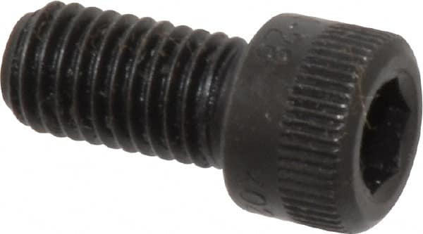 Holo-Krome - 1/4-28 UNF Hex Socket Drive, Socket Cap Screw - Alloy Steel, Black Oxide Finish, Fully Threaded, 1/2" Length Under Head - Benchmark Tooling