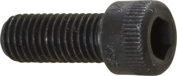 Holo-Krome - 1/4-28 UNF Hex Socket Drive, Socket Cap Screw - Alloy Steel, Black Oxide Finish, Fully Threaded, 5/8" Length Under Head - Benchmark Tooling