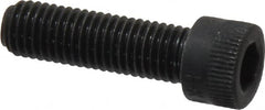 Holo-Krome - 1/4-28 UNF Hex Socket Drive, Socket Cap Screw - Alloy Steel, Black Oxide Finish, Fully Threaded, 7/8" Length Under Head - Benchmark Tooling