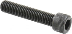 Holo-Krome - 1/4-28 UNF Hex Socket Drive, Socket Cap Screw - Alloy Steel, Black Oxide Finish, Fully Threaded, 1-1/4" Length Under Head - Benchmark Tooling