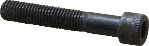 Holo-Krome - 1/4-28 UNF Hex Socket Drive, Socket Cap Screw - Alloy Steel, Black Oxide Finish, Partially Threaded, 1-1/2" Length Under Head - Benchmark Tooling