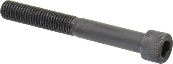 Holo-Krome - 1/4-28 UNF Hex Socket Drive, Socket Cap Screw - Alloy Steel, Black Oxide Finish, Partially Threaded, 2" Length Under Head - Benchmark Tooling