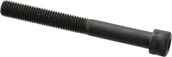 Holo-Krome - 1/4-28 UNF Hex Socket Drive, Socket Cap Screw - Alloy Steel, Black Oxide Finish, Partially Threaded, 2-1/4" Length Under Head - Benchmark Tooling