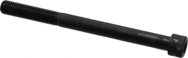 Holo-Krome - 1/4-28 UNF Hex Socket Drive, Socket Cap Screw - Alloy Steel, Black Oxide Finish, Partially Threaded, 3" Length Under Head - Benchmark Tooling