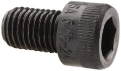 Holo-Krome - 5/16-24 UNF Hex Socket Drive, Socket Cap Screw - Alloy Steel, Black Oxide Finish, Fully Threaded, 1/2" Length Under Head - Benchmark Tooling