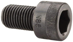 Holo-Krome - 3/8-24 UNF Hex Socket Drive, Socket Cap Screw - Alloy Steel, Black Oxide Finish, Fully Threaded, 5/8" Length Under Head - Benchmark Tooling