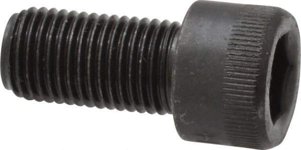 Holo-Krome - 3/8-24 UNF Hex Socket Drive, Socket Cap Screw - Alloy Steel, Black Oxide Finish, Fully Threaded, 3/4" Length Under Head - Benchmark Tooling