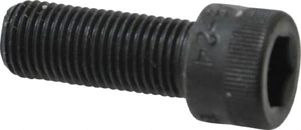 Holo-Krome - 3/8-24 UNF Hex Socket Drive, Socket Cap Screw - Alloy Steel, Black Oxide Finish, Fully Threaded, 1" Length Under Head - Benchmark Tooling