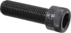 Holo-Krome - 3/8-24 UNF Hex Socket Drive, Socket Cap Screw - Alloy Steel, Black Oxide Finish, Fully Threaded, 1-1/4" Length Under Head - Benchmark Tooling