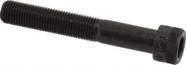 Holo-Krome - 3/8-24 UNF Hex Socket Drive, Socket Cap Screw - Alloy Steel, Black Oxide Finish, Partially Threaded, 2-1/2" Length Under Head - Benchmark Tooling