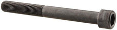 Holo-Krome - 3/8-24 UNF Hex Socket Drive, Socket Cap Screw - Alloy Steel, Black Oxide Finish, Partially Threaded, 3-1/2" Length Under Head - Benchmark Tooling