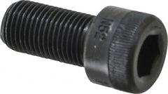 Holo-Krome - 1/2-20 UNF Hex Socket Drive, Socket Cap Screw - Alloy Steel, Black Oxide Finish, Fully Threaded, 1" Length Under Head - Benchmark Tooling