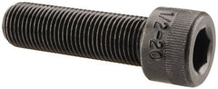 Holo-Krome - 1/2-20 UNF Hex Socket Drive, Socket Cap Screw - Alloy Steel, Black Oxide Finish, Fully Threaded, 1-3/4" Length Under Head - Benchmark Tooling