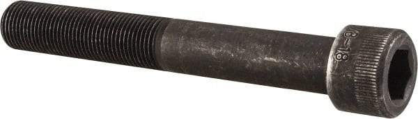 Holo-Krome - 5/8-18 UNF Hex Socket Drive, Socket Cap Screw - Alloy Steel, Black Oxide Finish, Partially Threaded, 4-1/2" Length Under Head - Benchmark Tooling